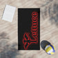 Beach Towels Black(red devils lettuce)