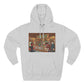 Camp Kush at Crystal LakeThree-Panel Fleece Hoodie, Cozy Casual Wear, Graphic Hoodie for Festivals, Men's and Women's Fashion, Perfect Gift for Stoners