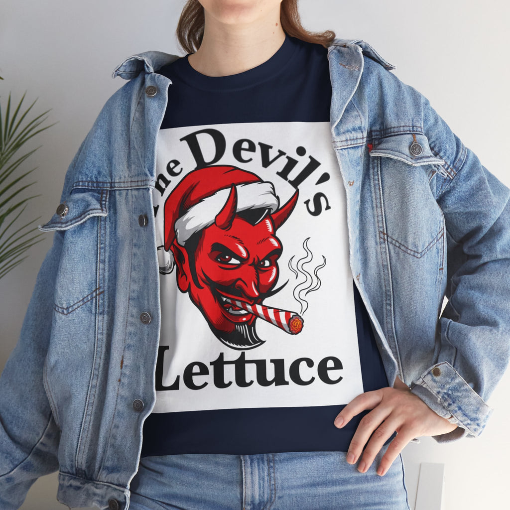 Devil's Lettuce Logo / Christmas Cotton Tee