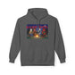 Killer Budz Fleece Hoodie with Devil's Lettuce Print, Unisex Cozy Sweatshirt for Campfire Nights, Halloween Gifts, Streetwear