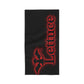 Beach Towels Black(red devils lettuce)