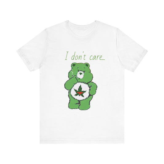 I don't care bear Short Sleeve Tee