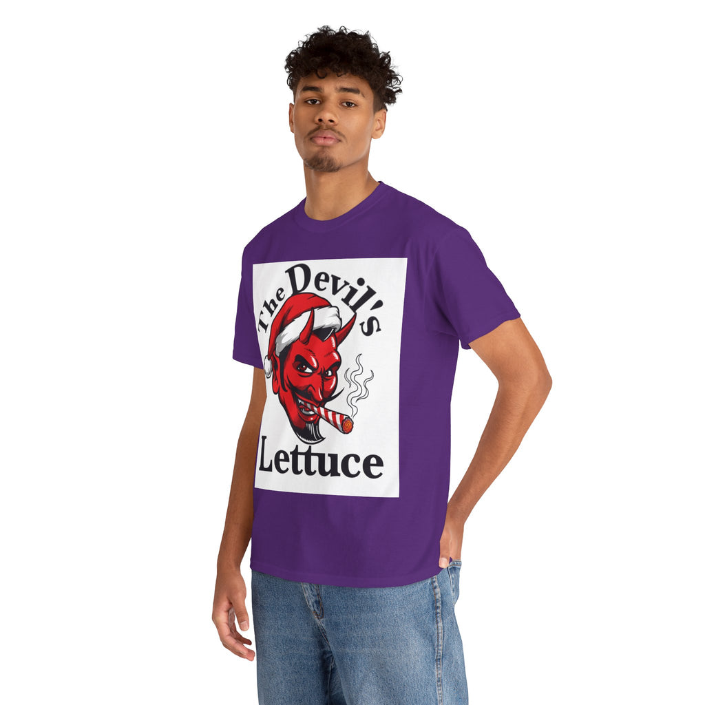 Devil's Lettuce Logo / Christmas Cotton Tee