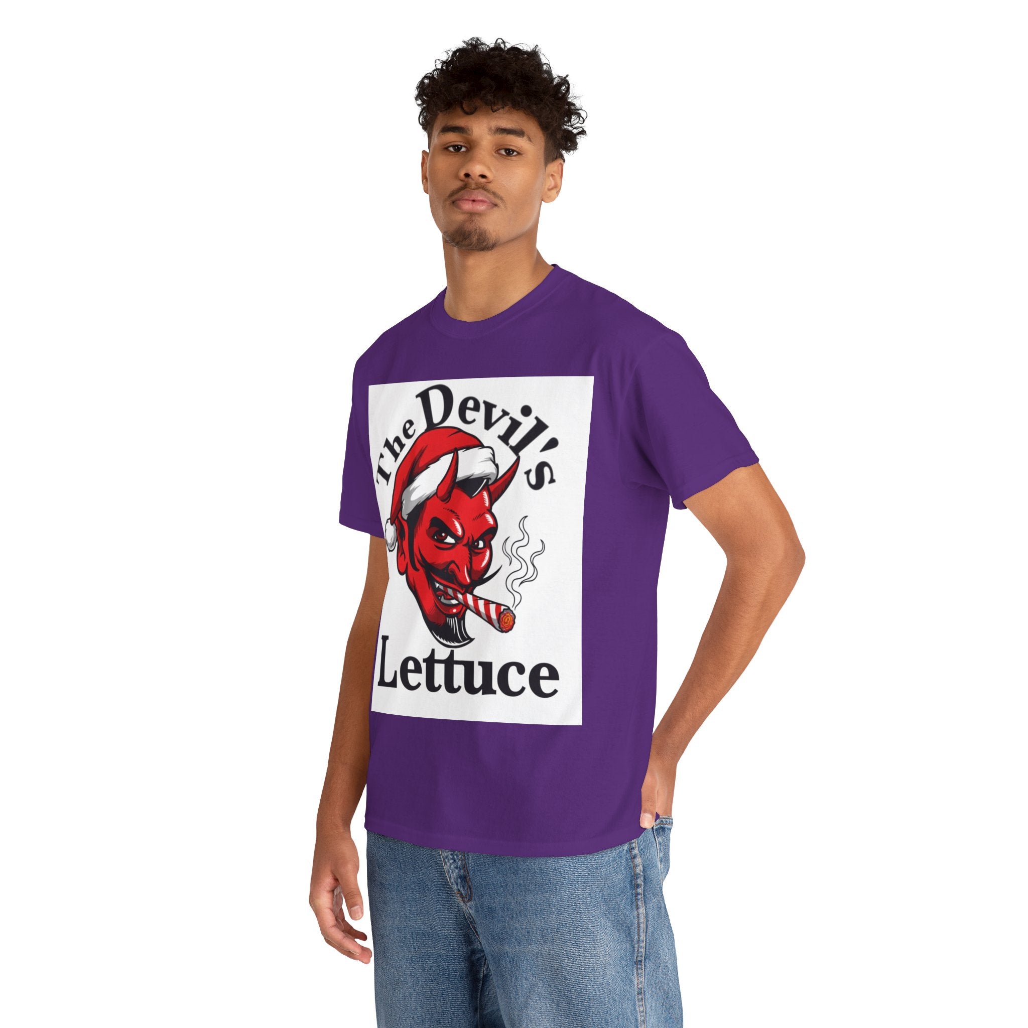Devil's Lettuce Logo / Christmas Cotton Tee