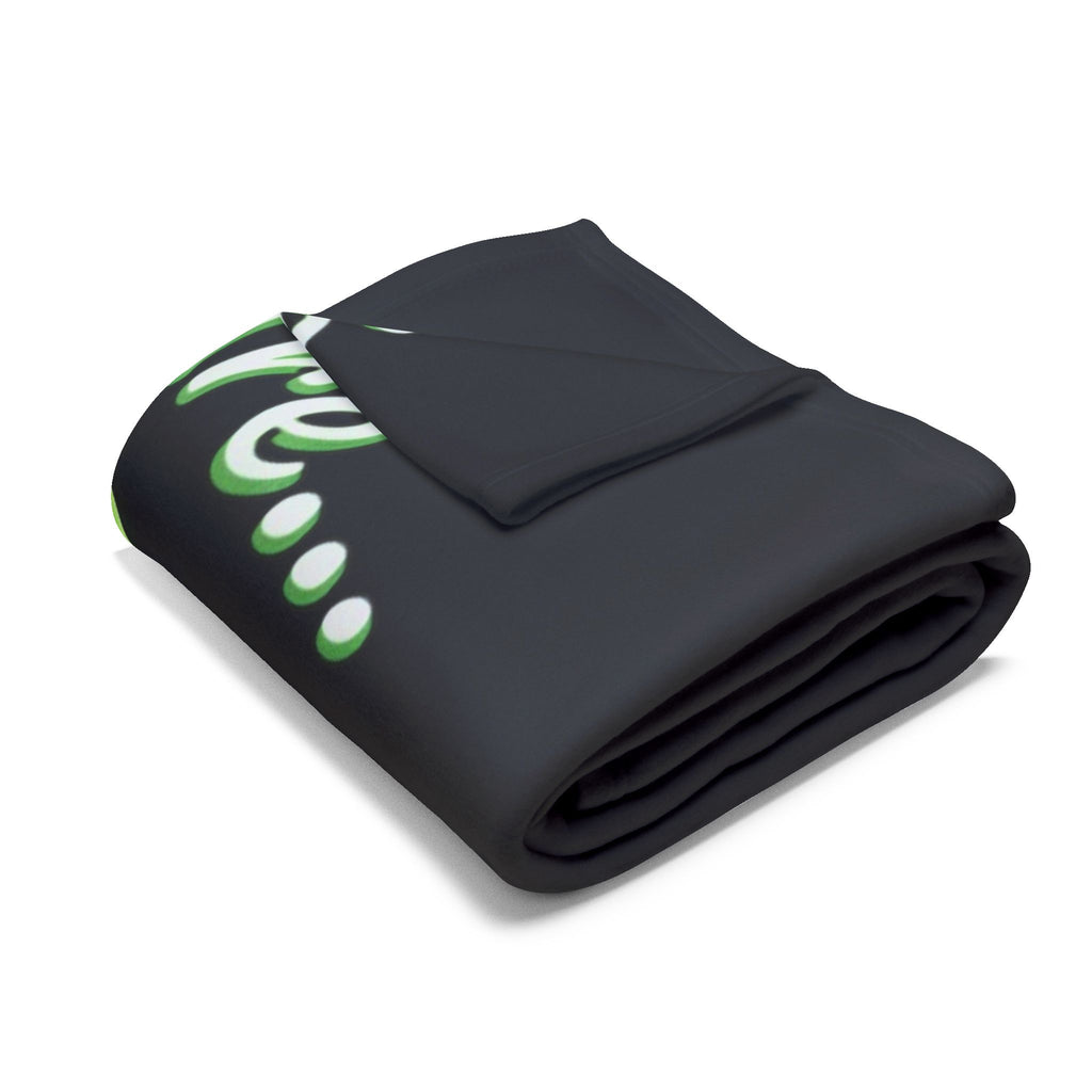 I Don't Care Bear Fleece Blanket – "I don't care... The Devil's Lettuce" Cozy Throw