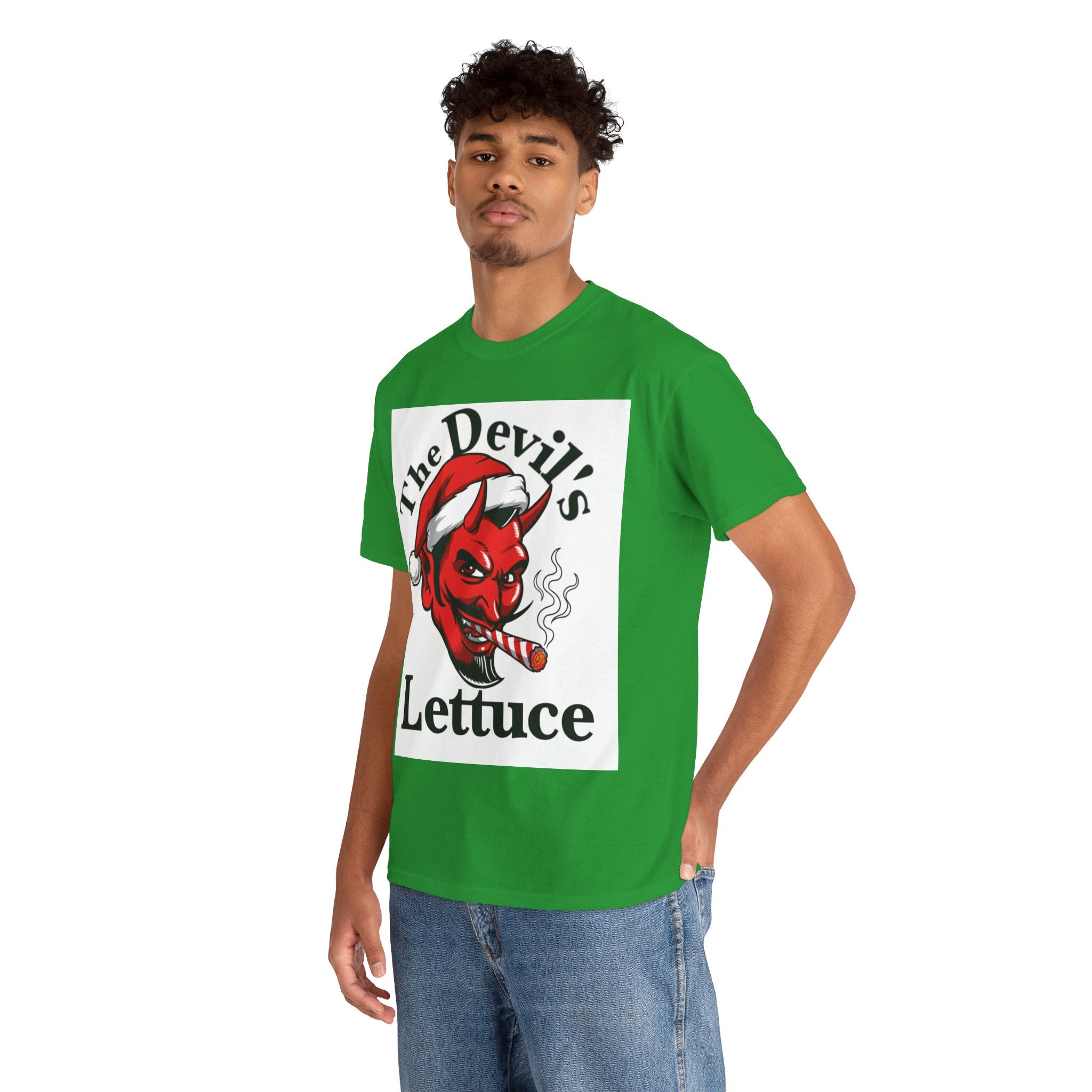 Devil's Lettuce Logo / Christmas Cotton Tee