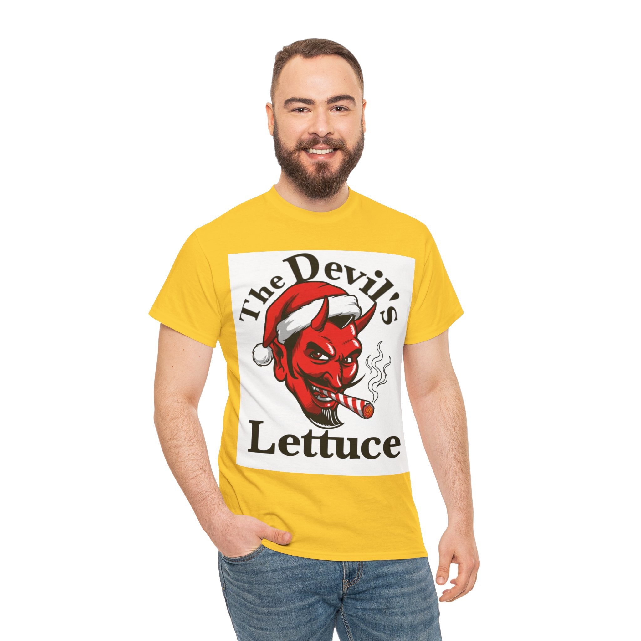 Devil's Lettuce Logo / Christmas Cotton Tee