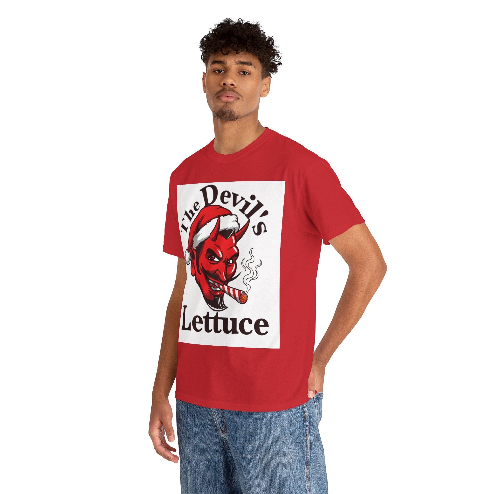 Devil's Lettuce Logo / Christmas Cotton Tee