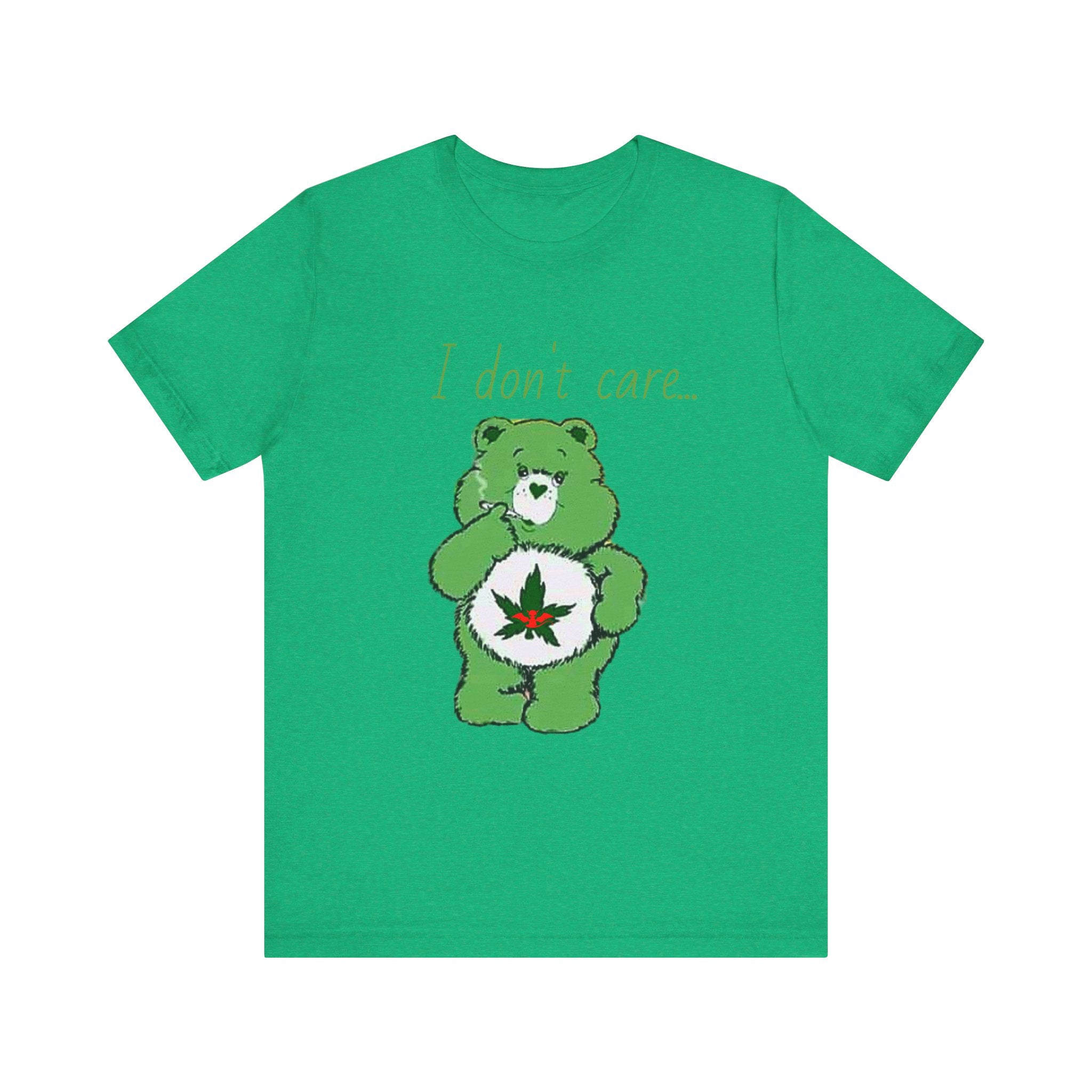 I don't care bear Short Sleeve Tee