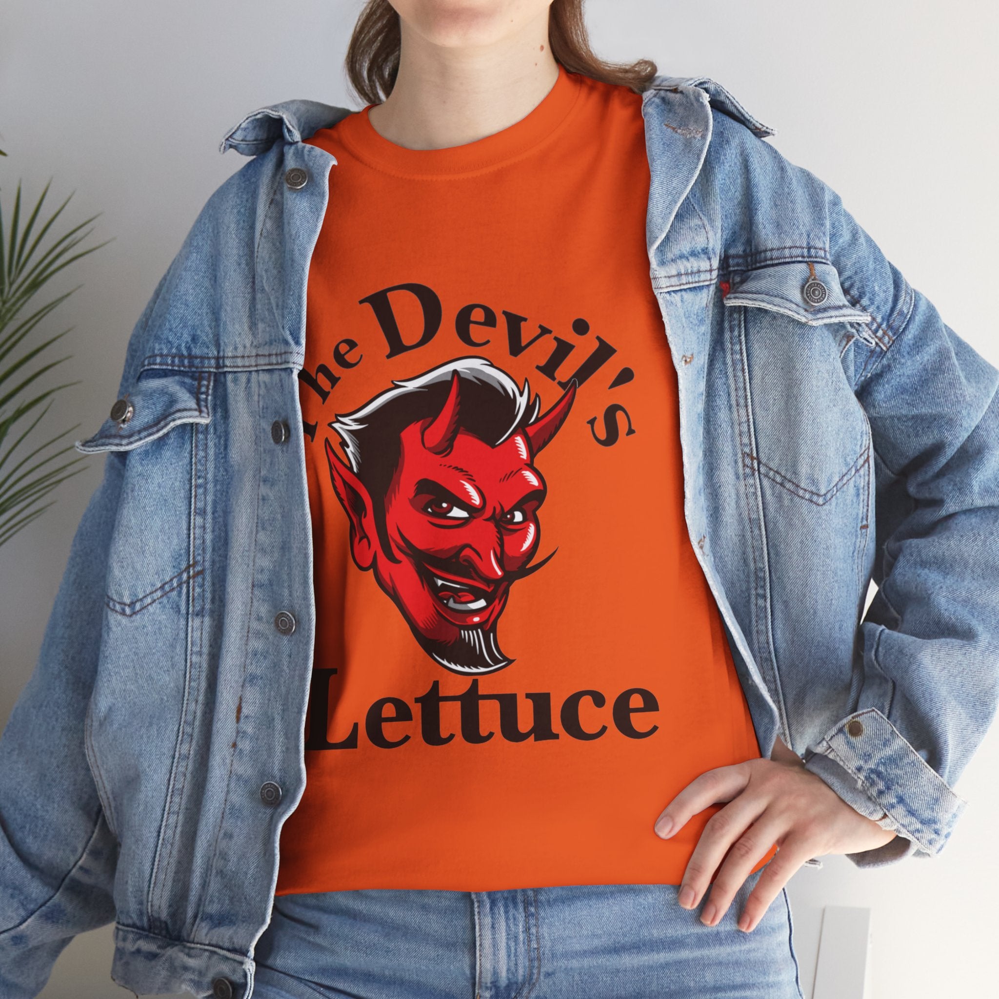 Devil's Lettuce Logo Cotton Tee