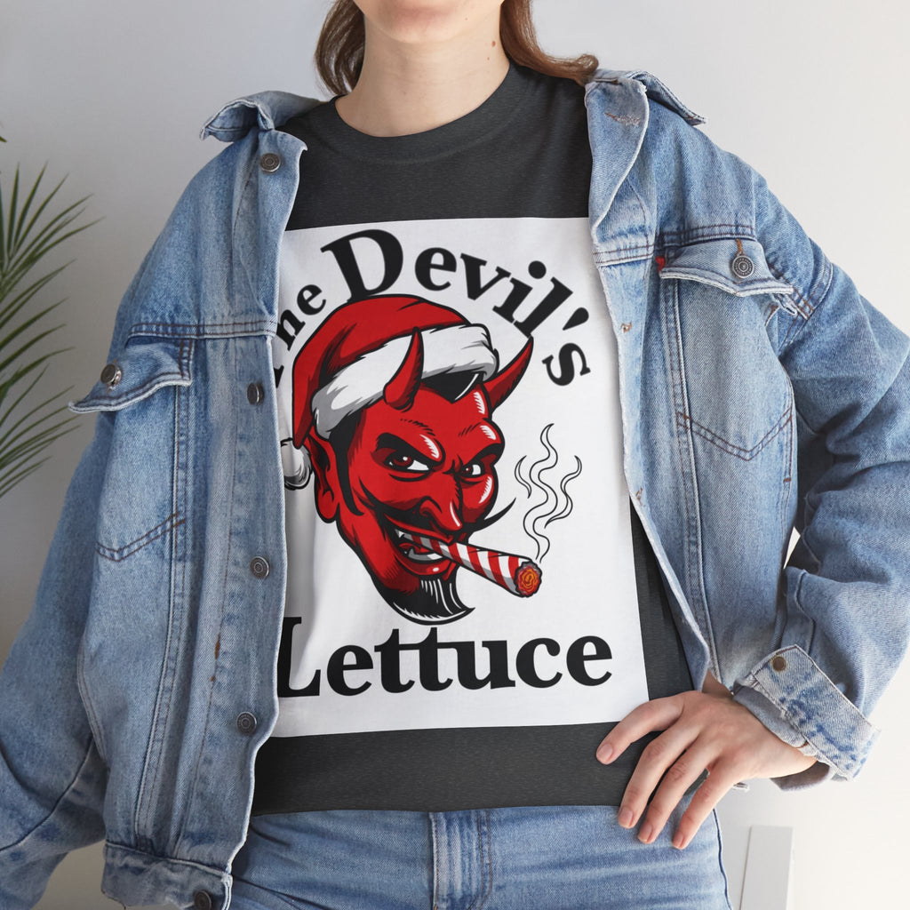 Devil's Lettuce Logo / Christmas Cotton Tee