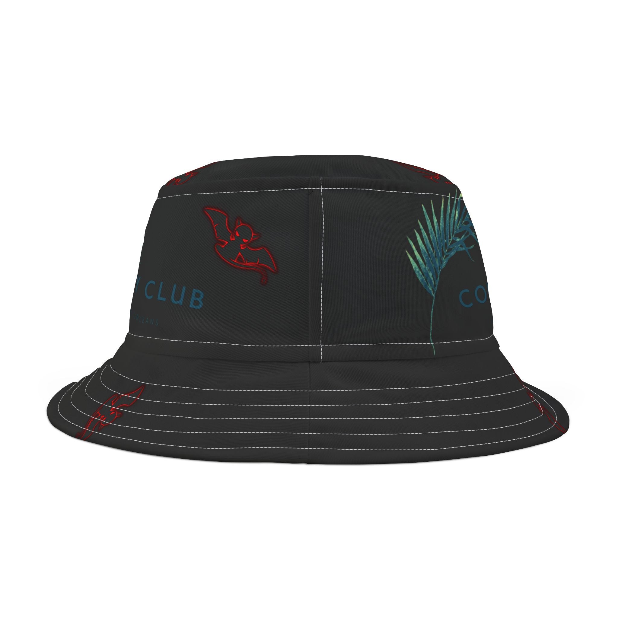 Country Club Bucket Hat/black(AOP)