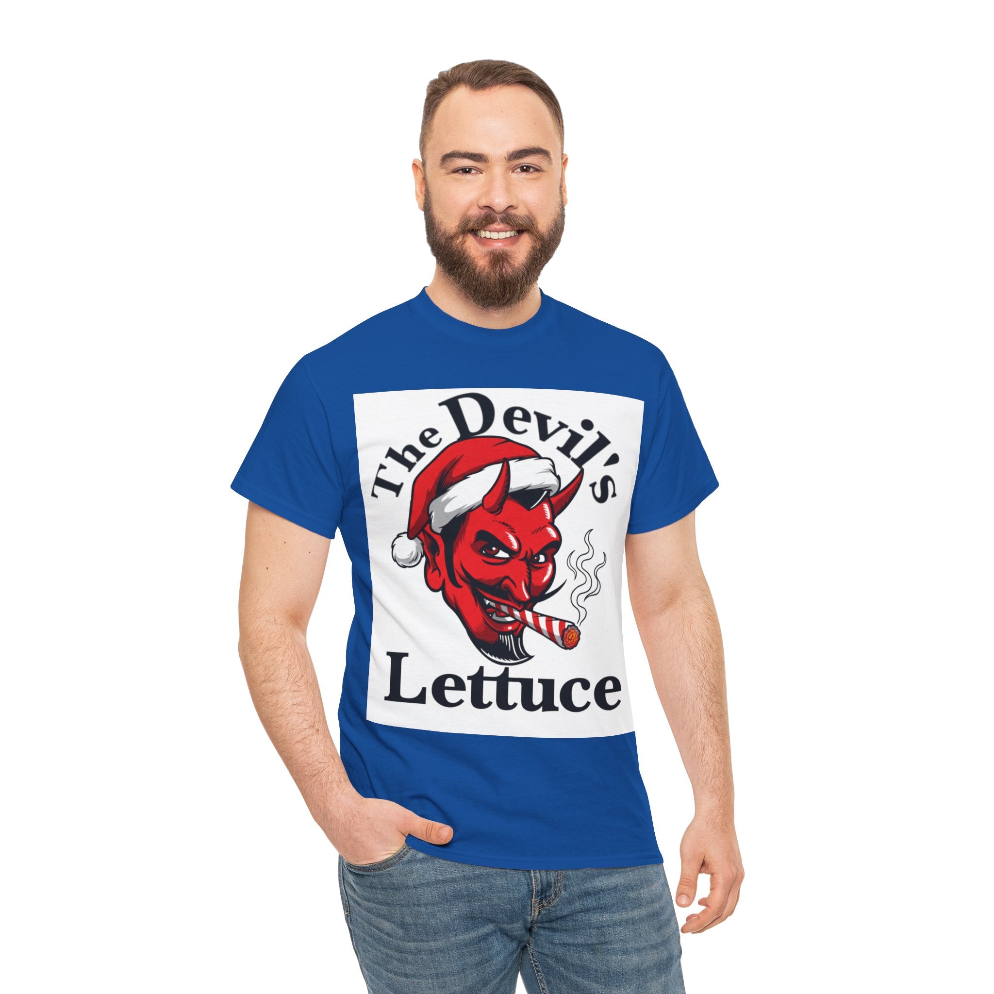 Devil's Lettuce Logo / Christmas Cotton Tee
