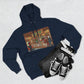 Camp Kush at Crystal LakeThree-Panel Fleece Hoodie, Cozy Casual Wear, Graphic Hoodie for Festivals, Men's and Women's Fashion, Perfect Gift for Stoners