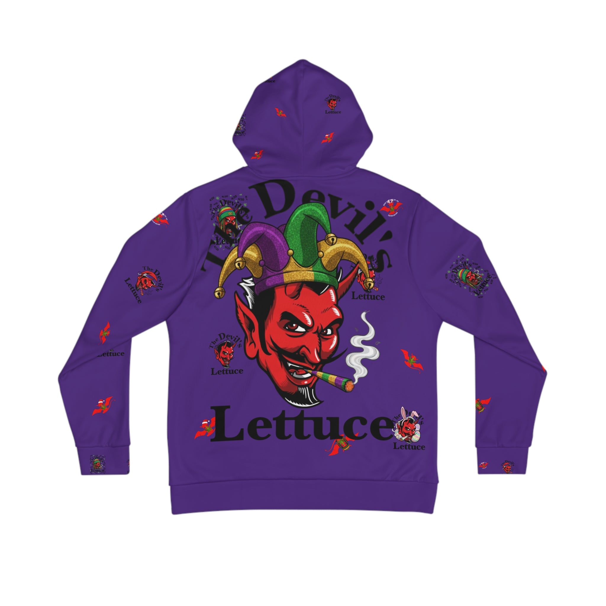 Devil's Lettuce Seasons Hoodie(Mardi Gras Series purple)
