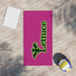 Devil's Lettuce Beach Towels Pink