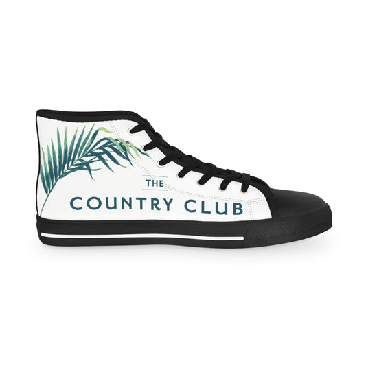 Country Club Men's High Top Sneakers Devil's Lettuce collection series 1