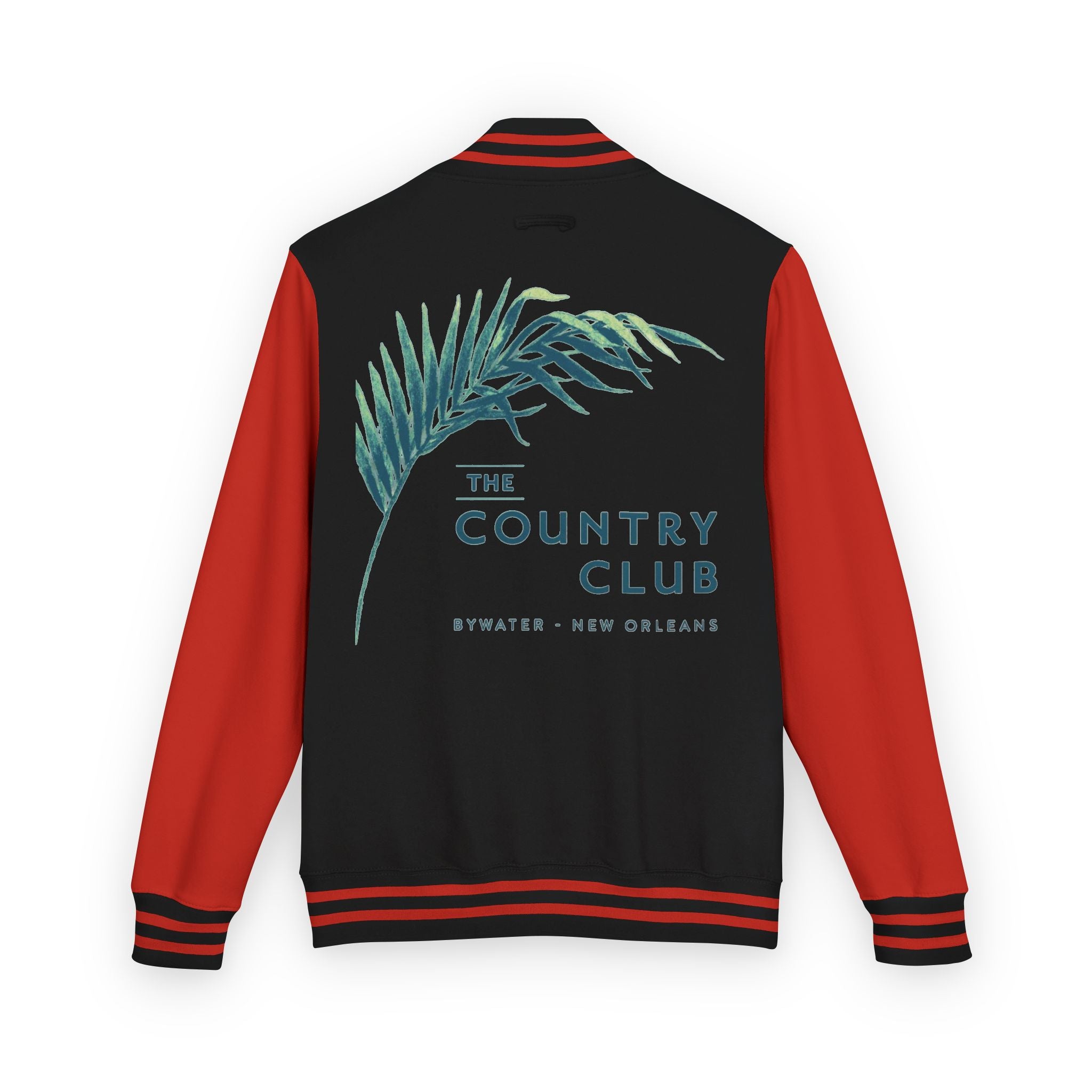 Letterman Jacket - The Country Club Palm Logo Varsity Jacket
