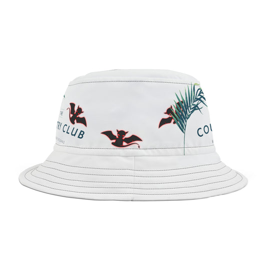 Country Club Bucket Hat/white (AOP)