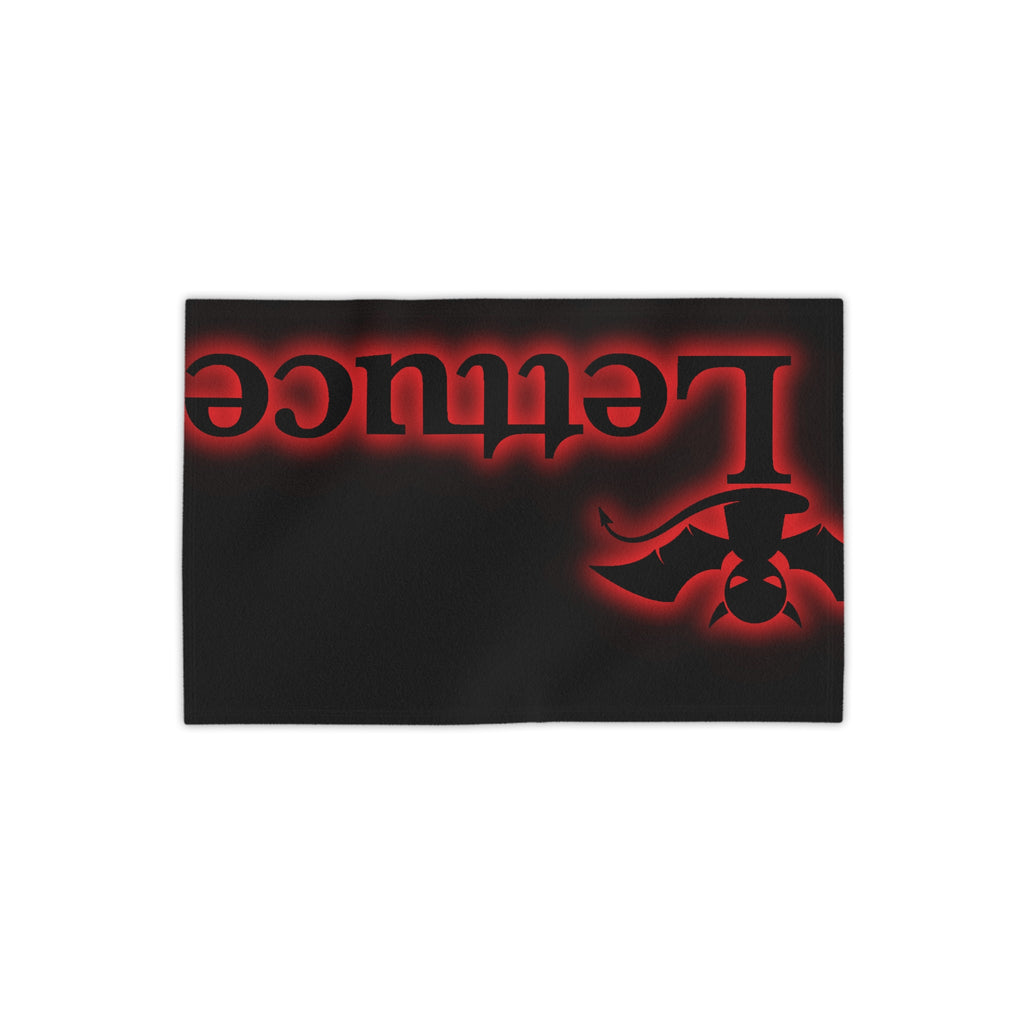 Beach Towels Black(red devils lettuce)