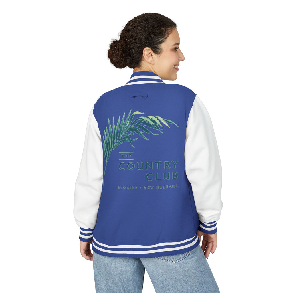 Letterman Jacket - The Country Club Palm Logo Varsity Jacket