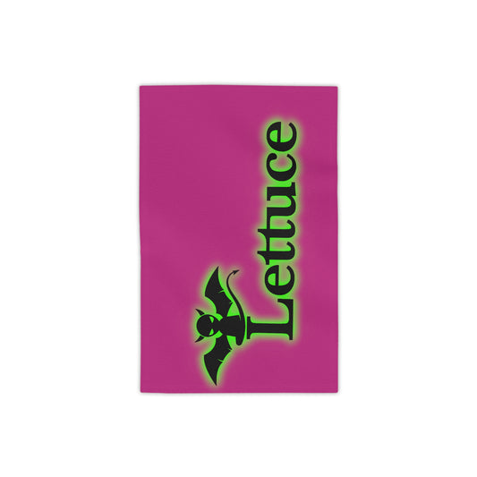 Devil's Lettuce Beach Towels Pink