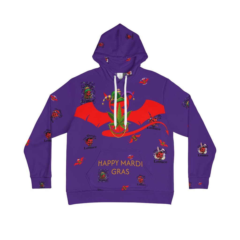 Devil's Lettuce Seasons Hoodie(Mardi Gras Series purple)