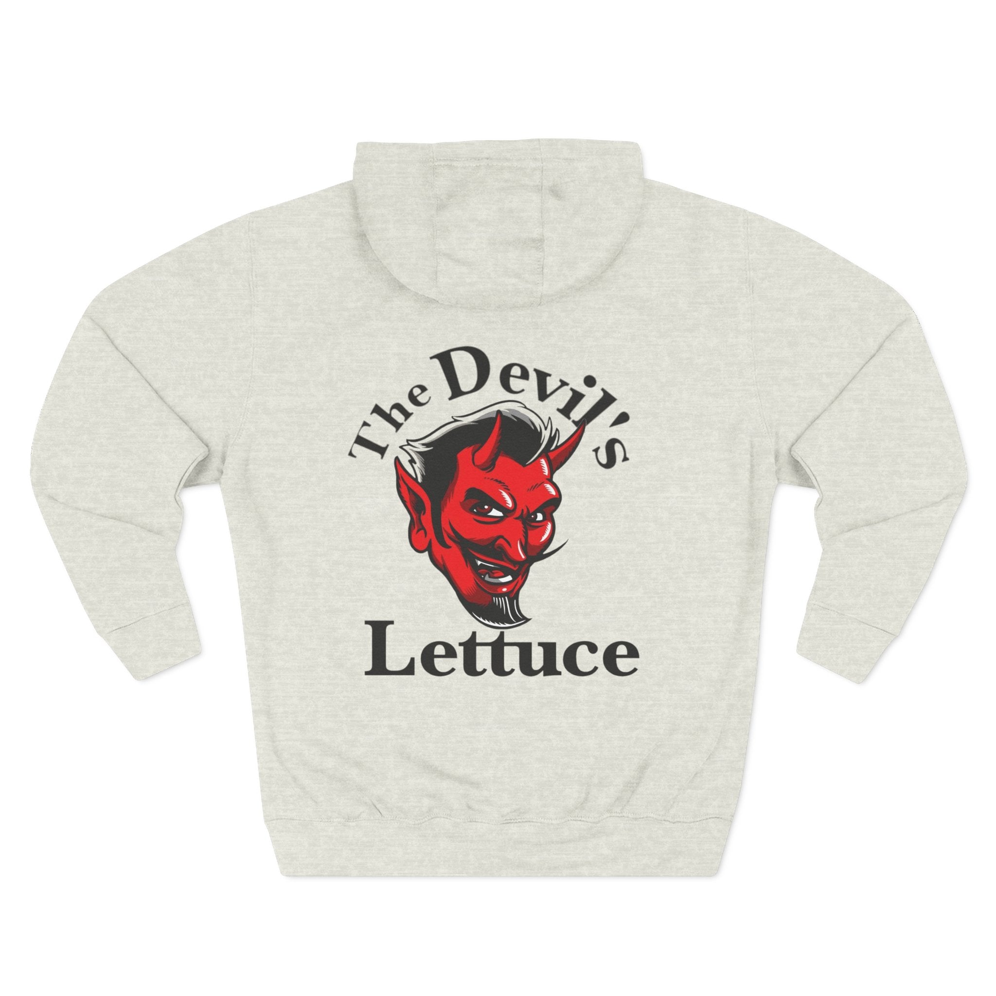 Camp Kush at Crystal LakeThree-Panel Fleece Hoodie, Cozy Casual Wear, Graphic Hoodie for Festivals, Men's and Women's Fashion, Perfect Gift for Stoners