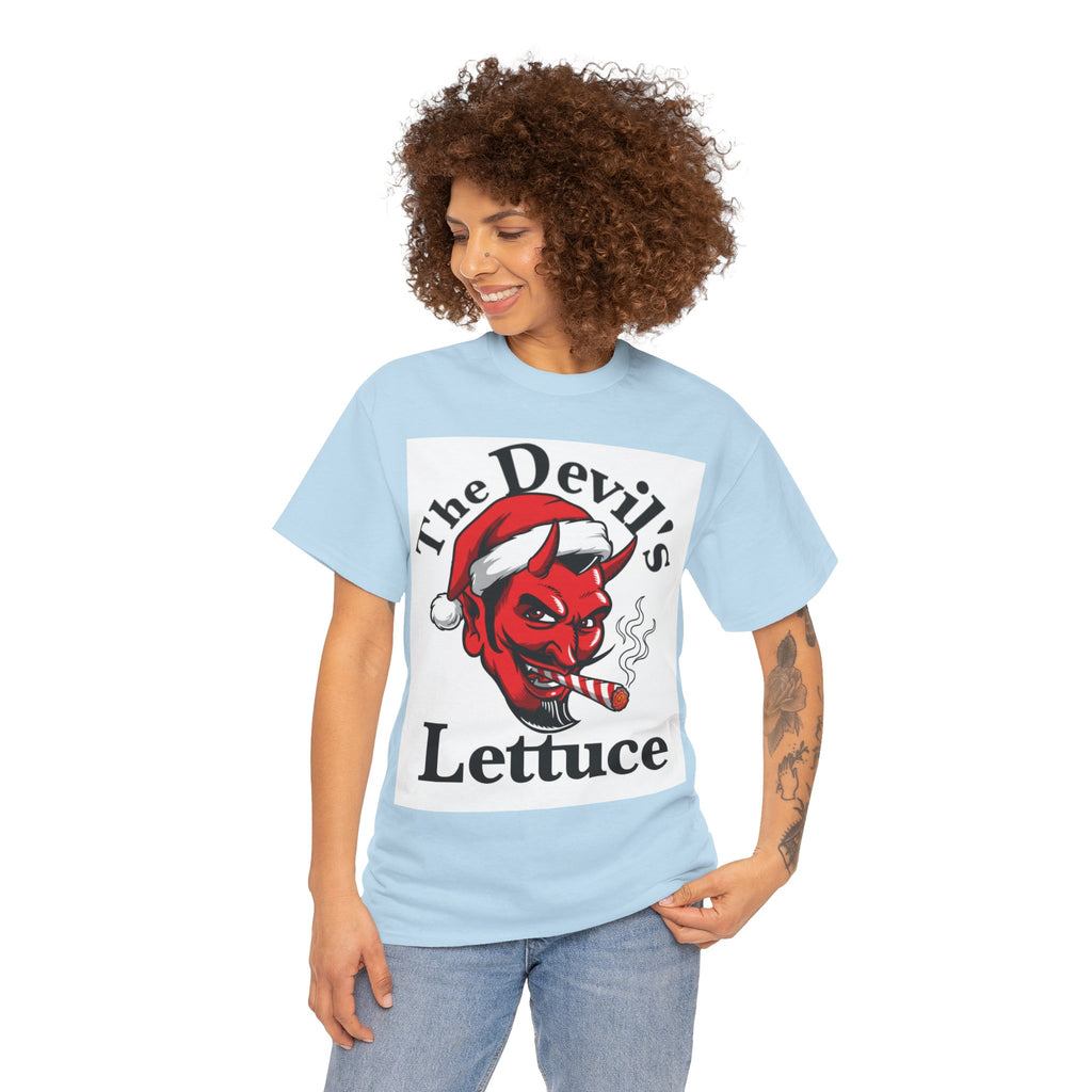 Devil's Lettuce Logo / Christmas Cotton Tee