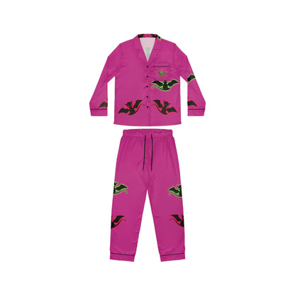 Women's Satin Pajamas (AOP)