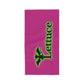 Devil's Lettuce Beach Towels Pink