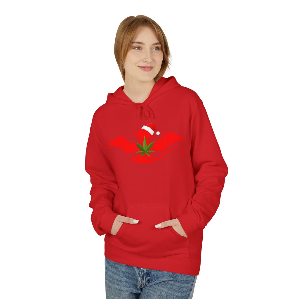 Classic Devil's Lettuce Christmas Hoodie - Premium Cannabis-Themed Apparel Unisex Cozy Sweatshirt for Campfire Nights, Christmas Gifts, Streetwear