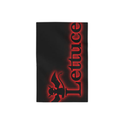 Beach Towels Black(red devils lettuce)