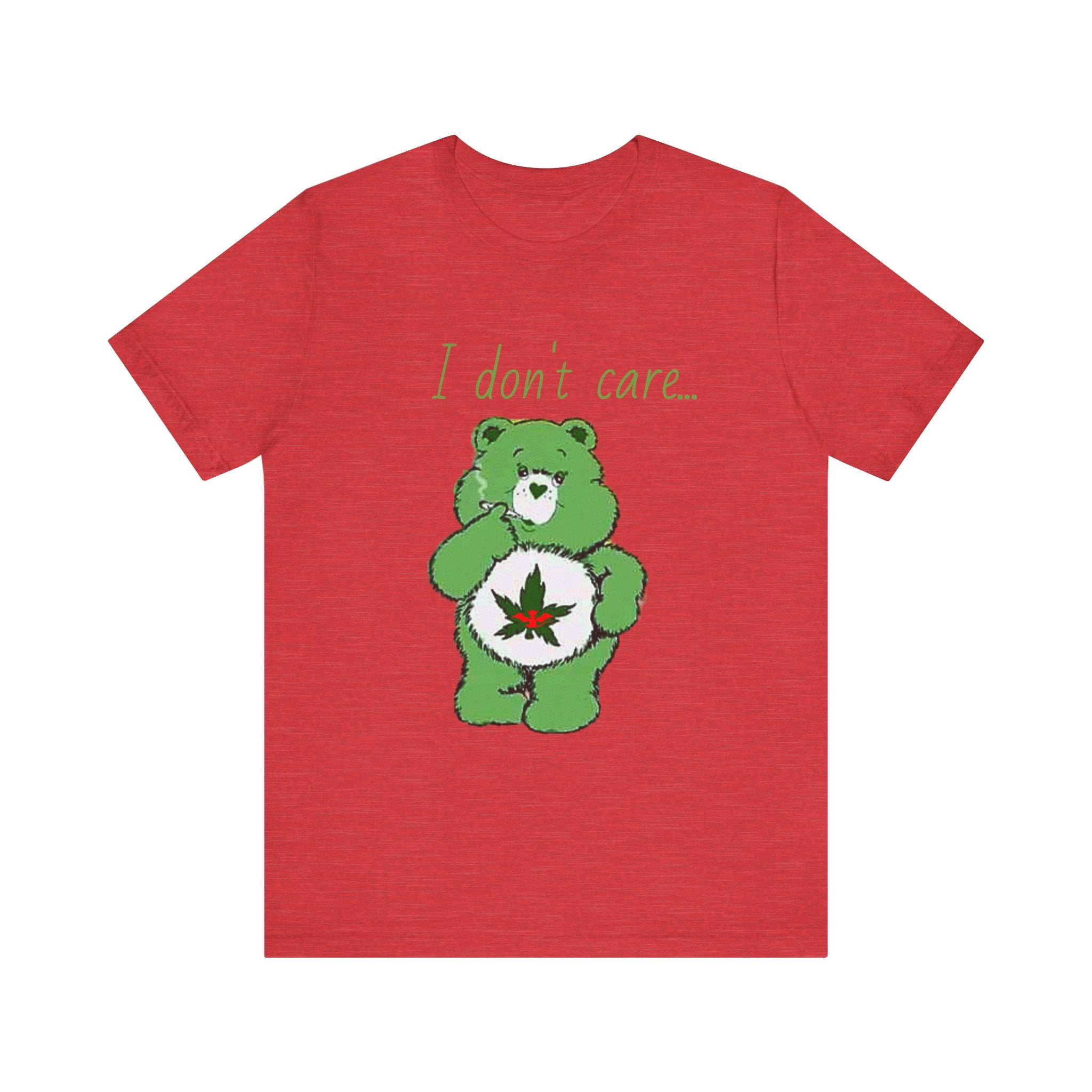 I don't care bear Short Sleeve Tee