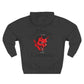 Camp Kush at Crystal LakeThree-Panel Fleece Hoodie, Cozy Casual Wear, Graphic Hoodie for Festivals, Men's and Women's Fashion, Perfect Gift for Stoners