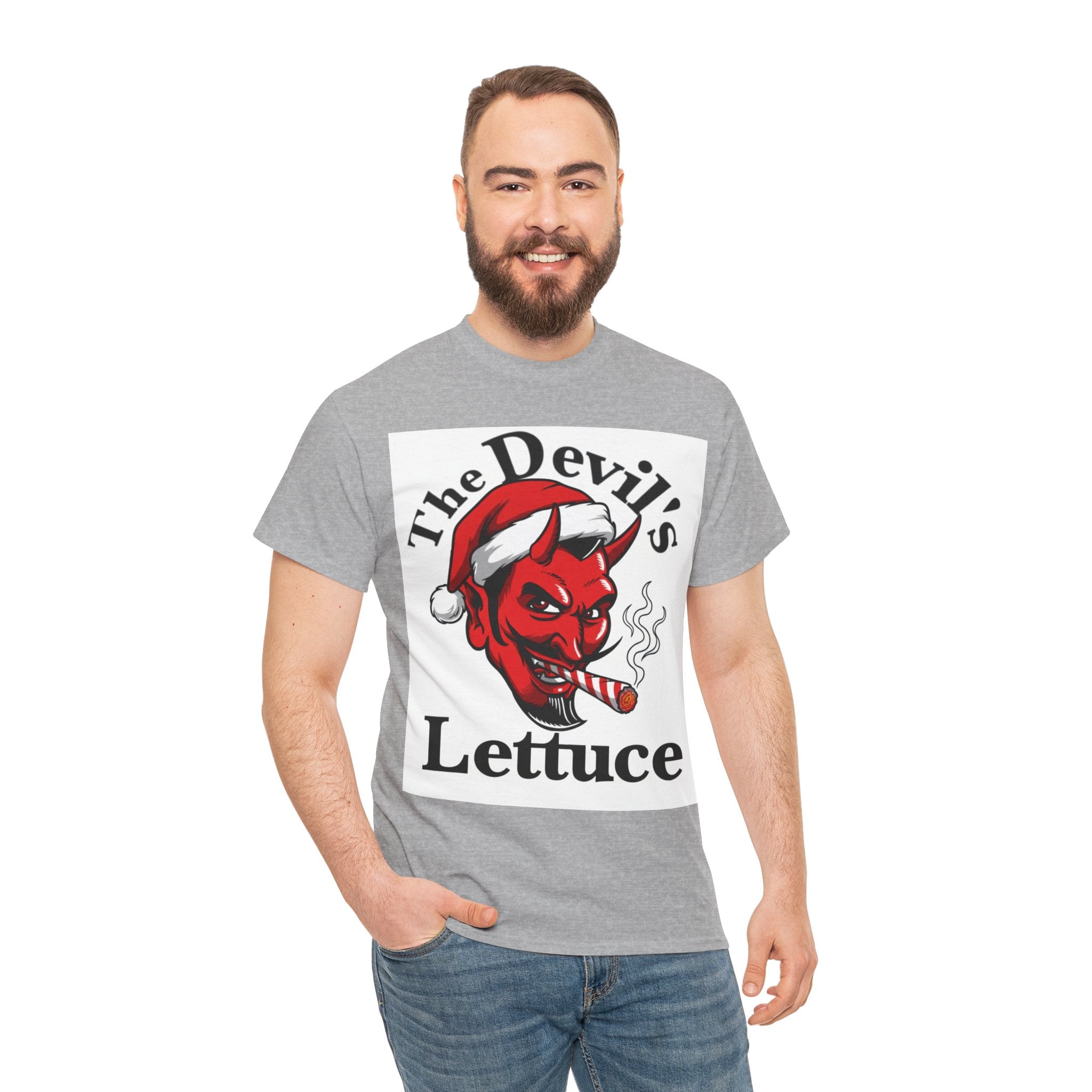 Devil's Lettuce Logo / Christmas Cotton Tee
