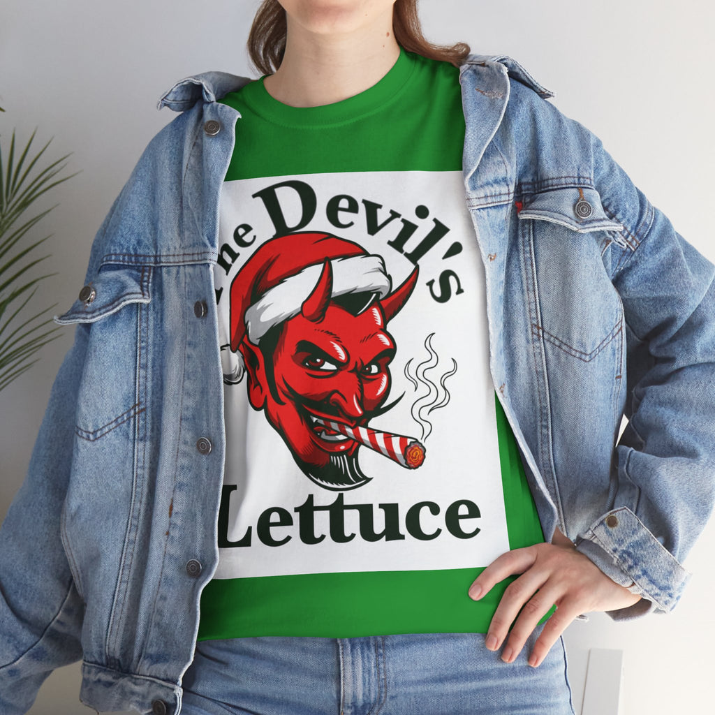 Devil's Lettuce Logo / Christmas Cotton Tee