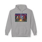 Killer Budz Fleece Hoodie with Devil's Lettuce Print, Unisex Cozy Sweatshirt for Campfire Nights, Halloween Gifts, Streetwear