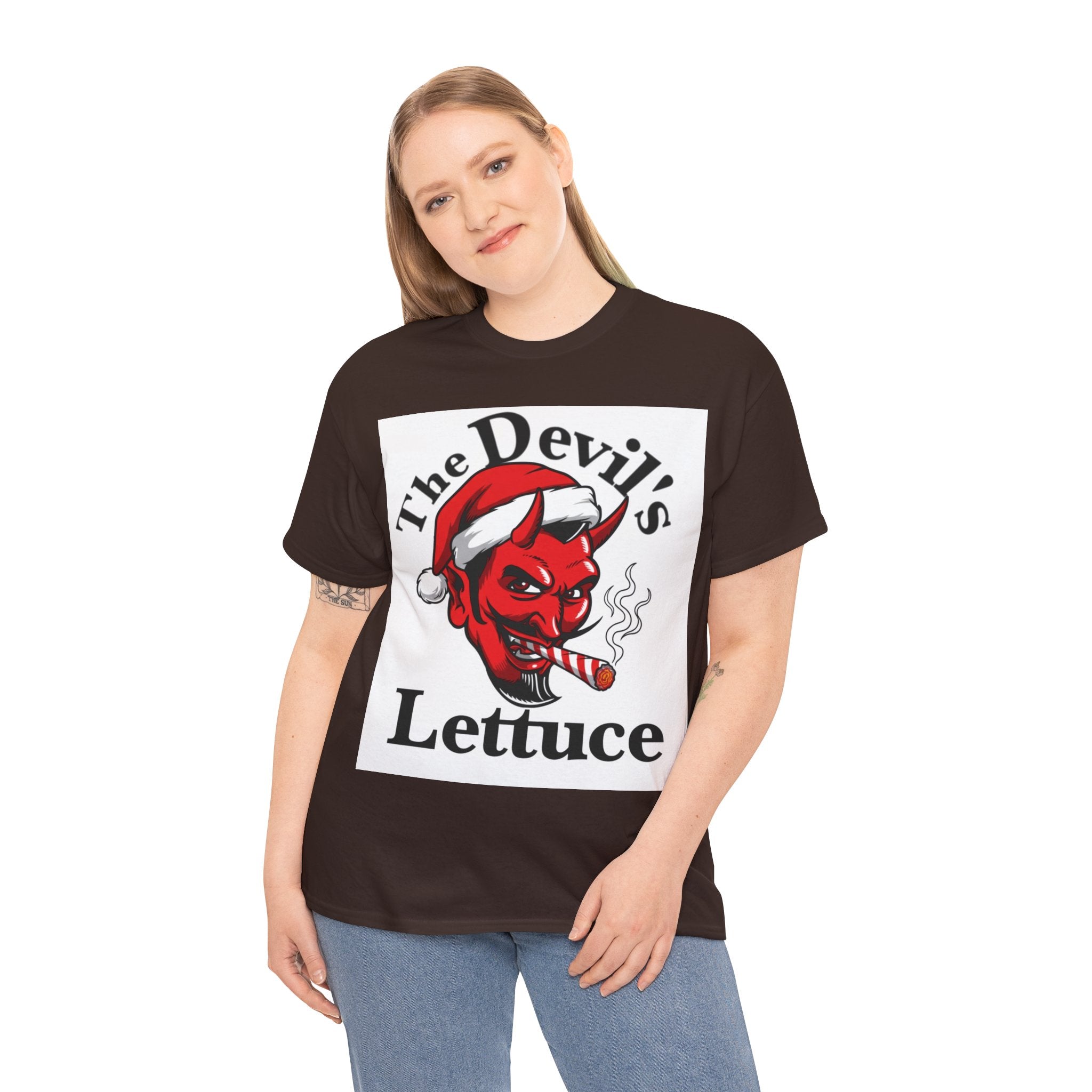 Devil's Lettuce Logo / Christmas Cotton Tee