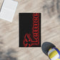 Beach Towels Black(red devils lettuce)