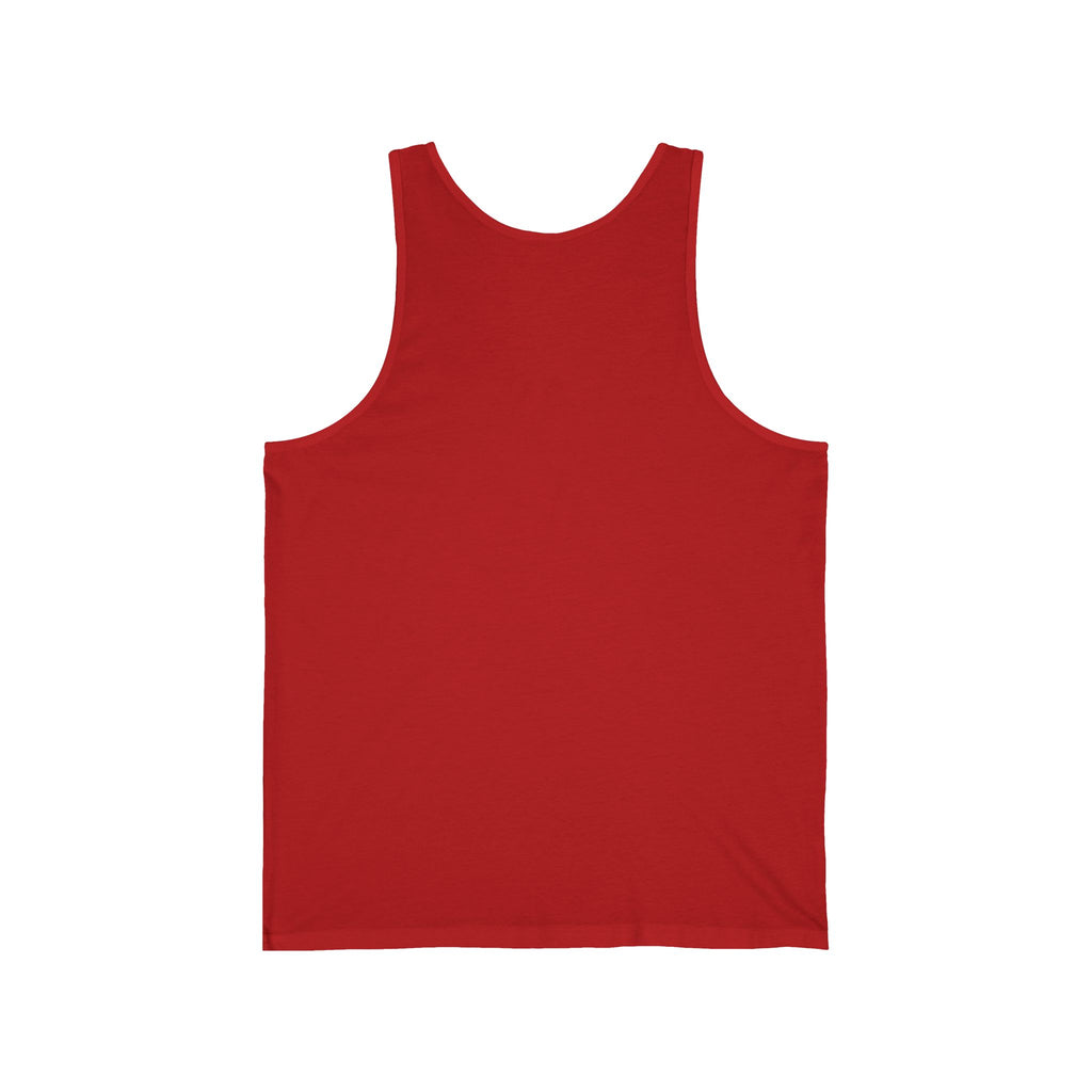 Chill Blaze Repeat Tank Top — Beach Vibes Cannabis Graphic Tank