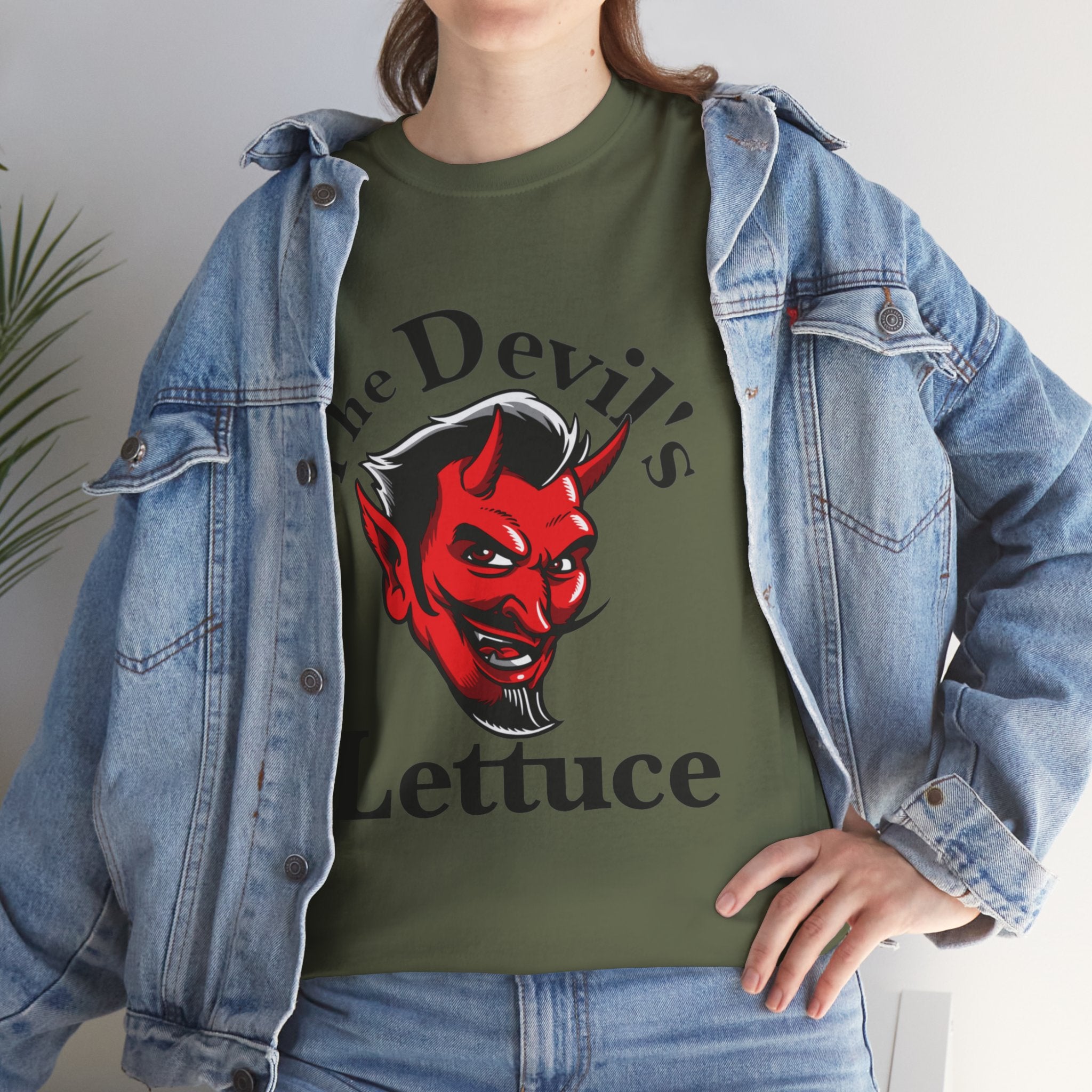 Devil's Lettuce Logo Cotton Tee
