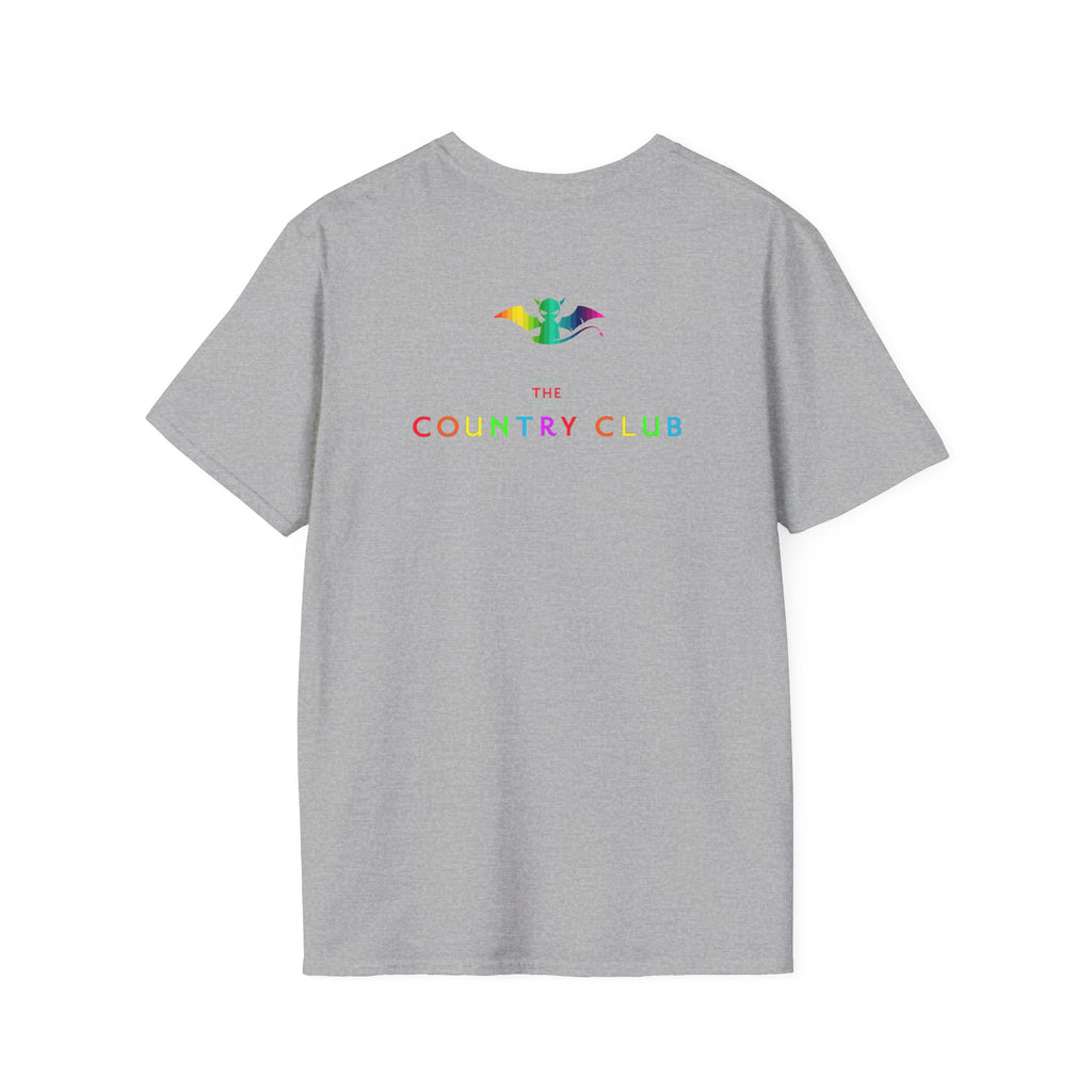 Country Club Gay Pride Unisex Softstyle T-Shirt
