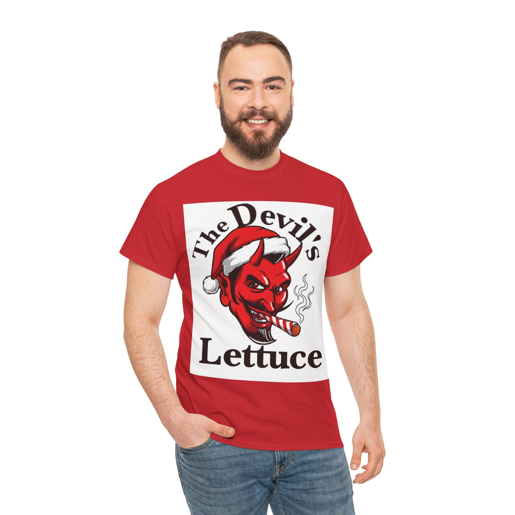 Devil's Lettuce Logo / Christmas Cotton Tee