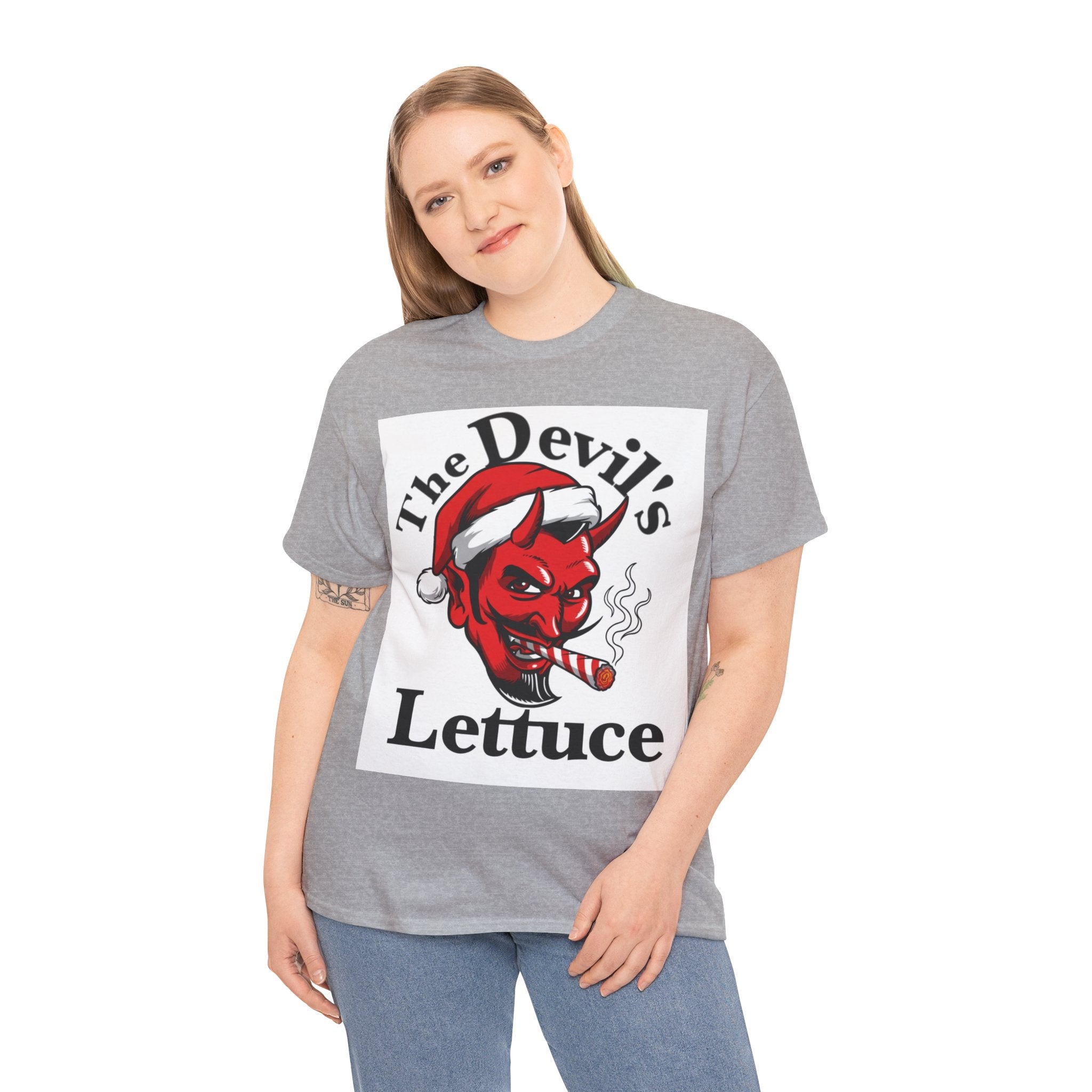 Devil's Lettuce Logo / Christmas Cotton Tee