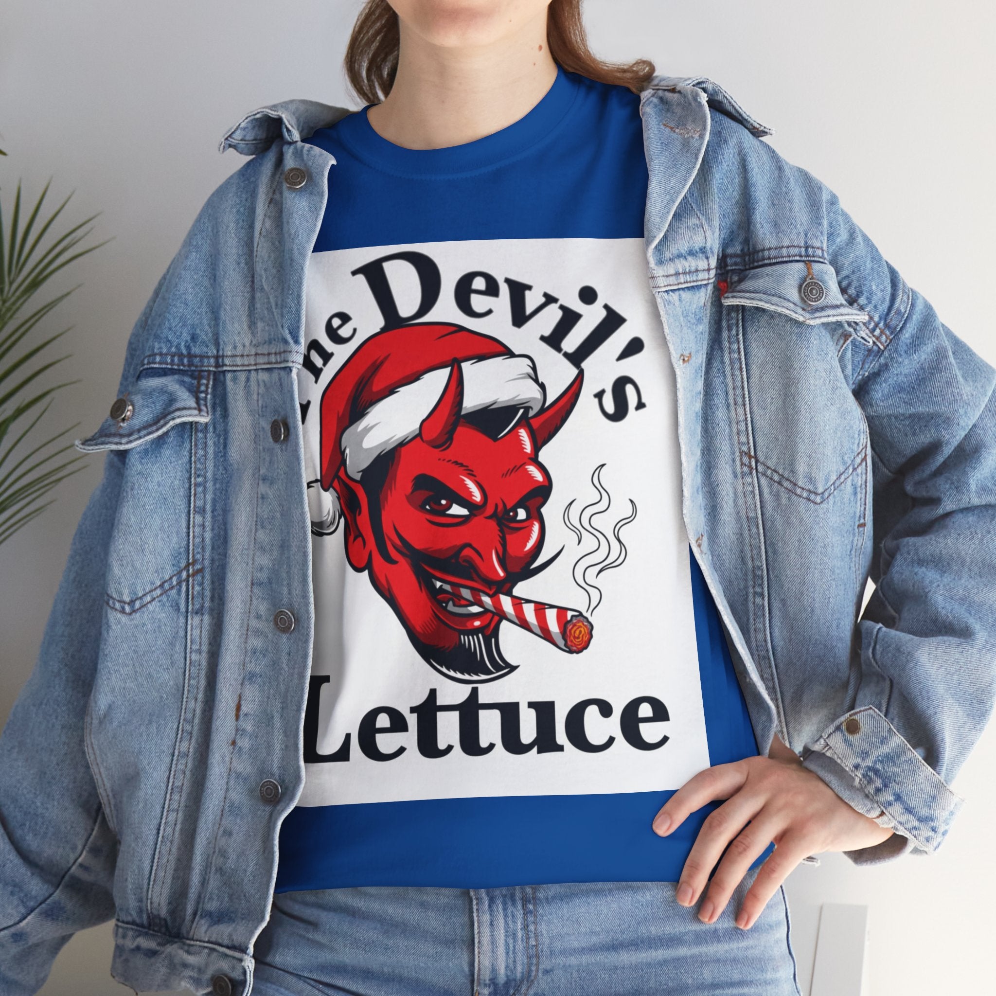 Devil's Lettuce Logo / Christmas Cotton Tee