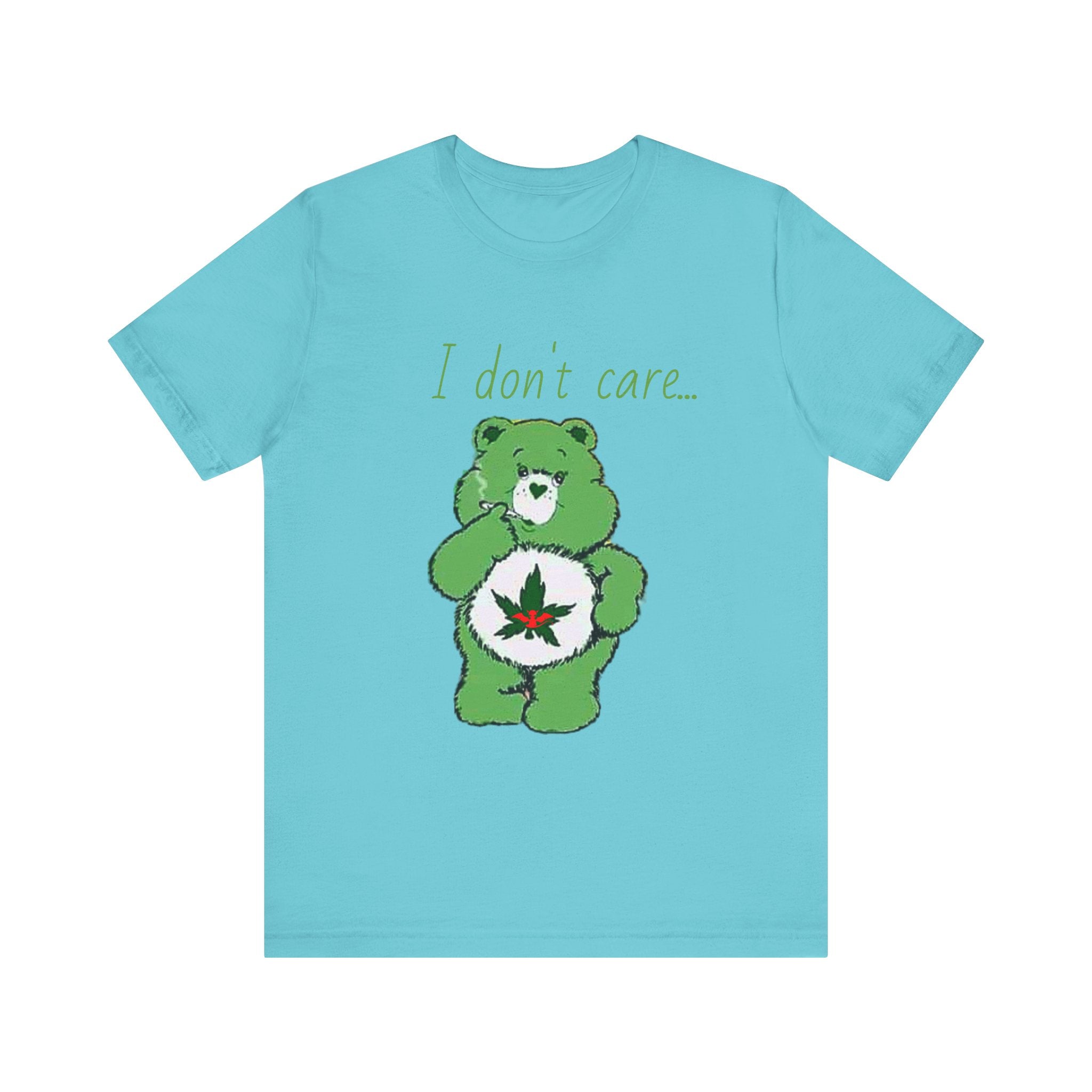 I don't care bear Short Sleeve Tee
