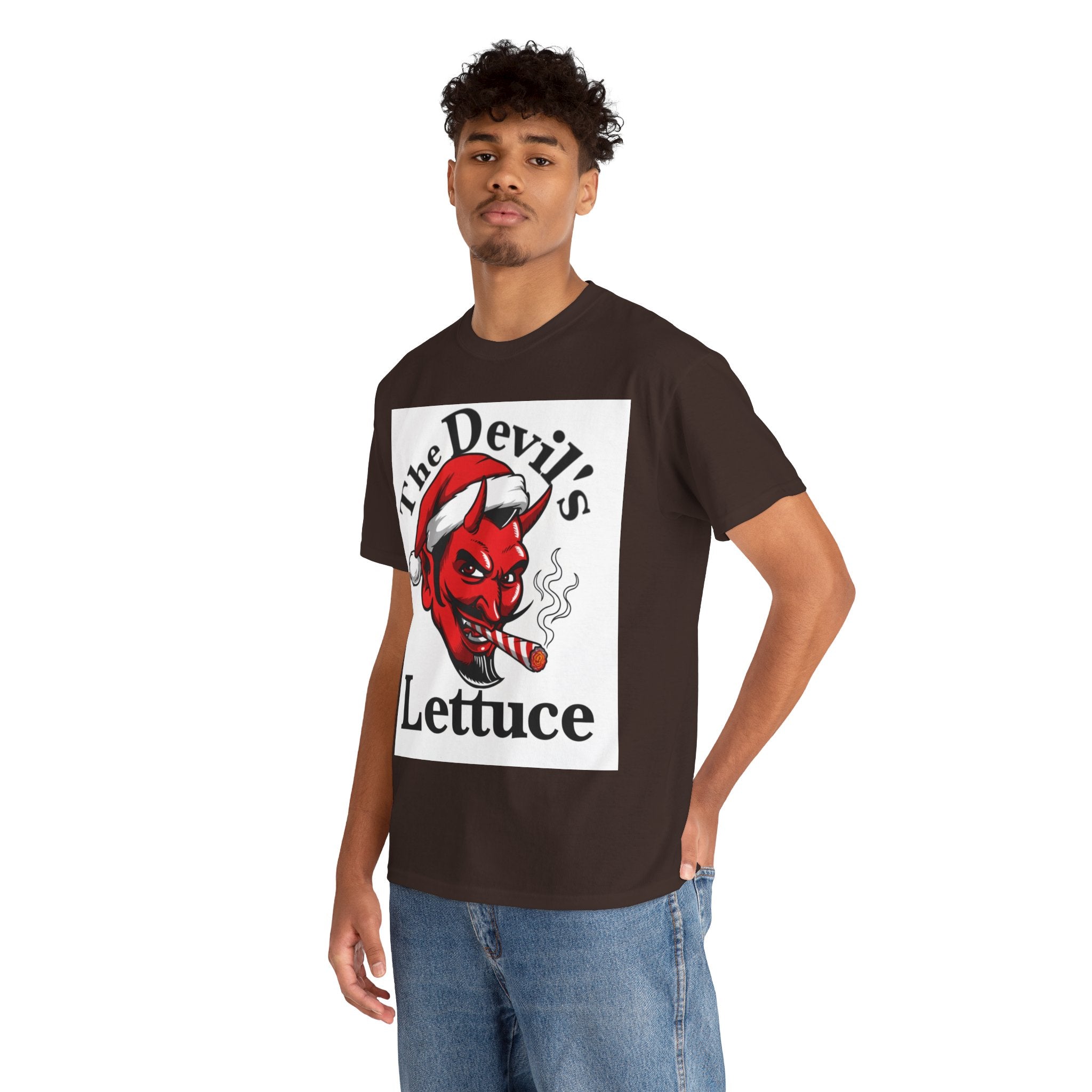 Devil's Lettuce Logo / Christmas Cotton Tee
