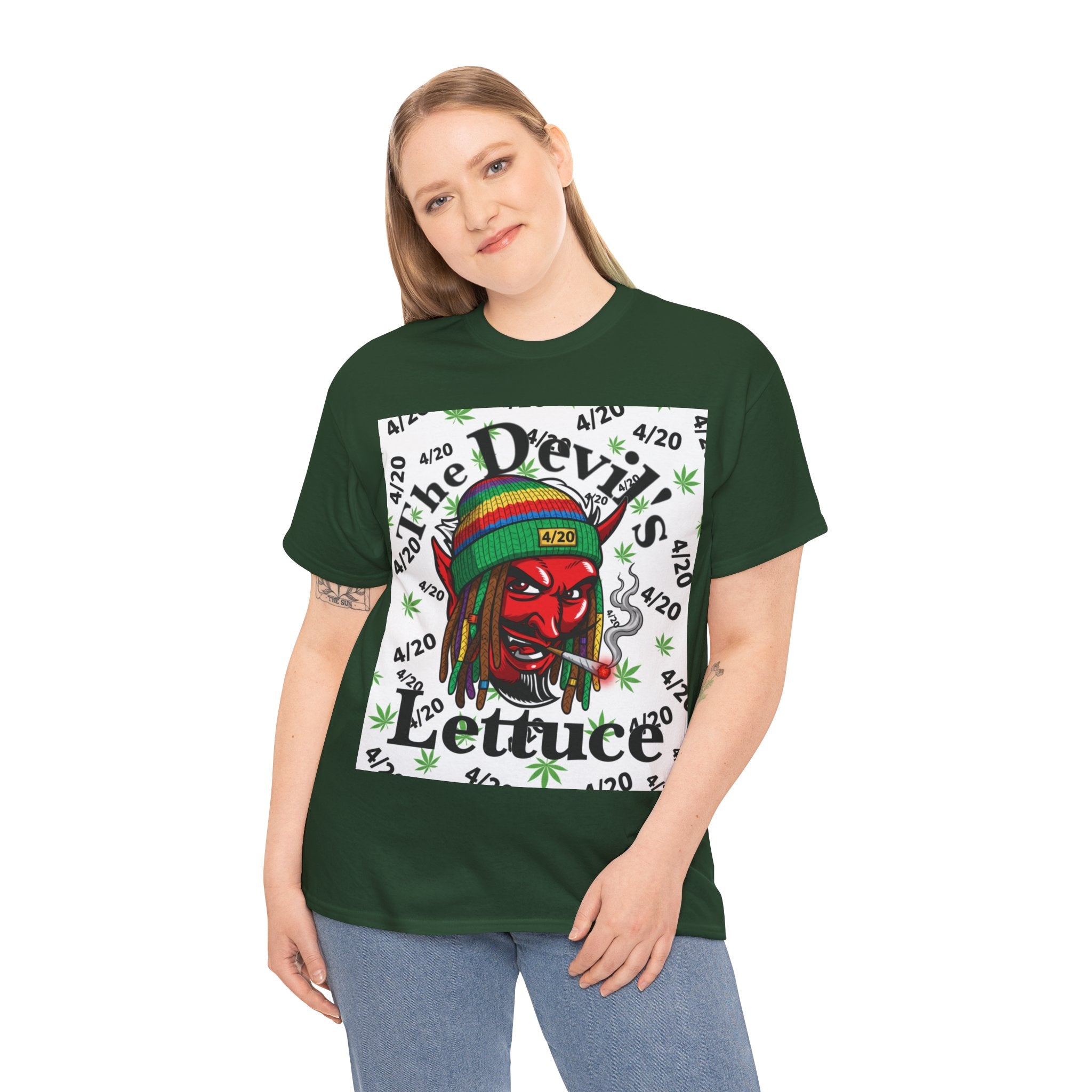 Devil's Lettuce Logo / 420