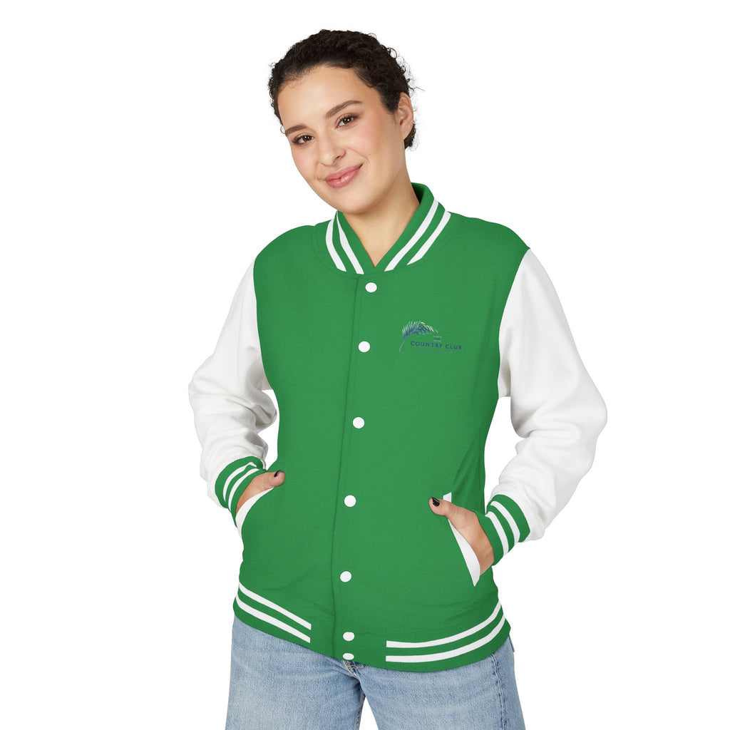 Letterman Jacket - The Country Club Palm Logo Varsity Jacket